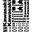 Kawasaki Z 1000 Decal Stickers kit