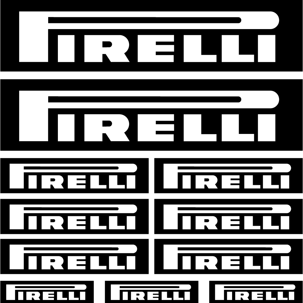 Wallstickers folies : pirelli Decal Stickers kit