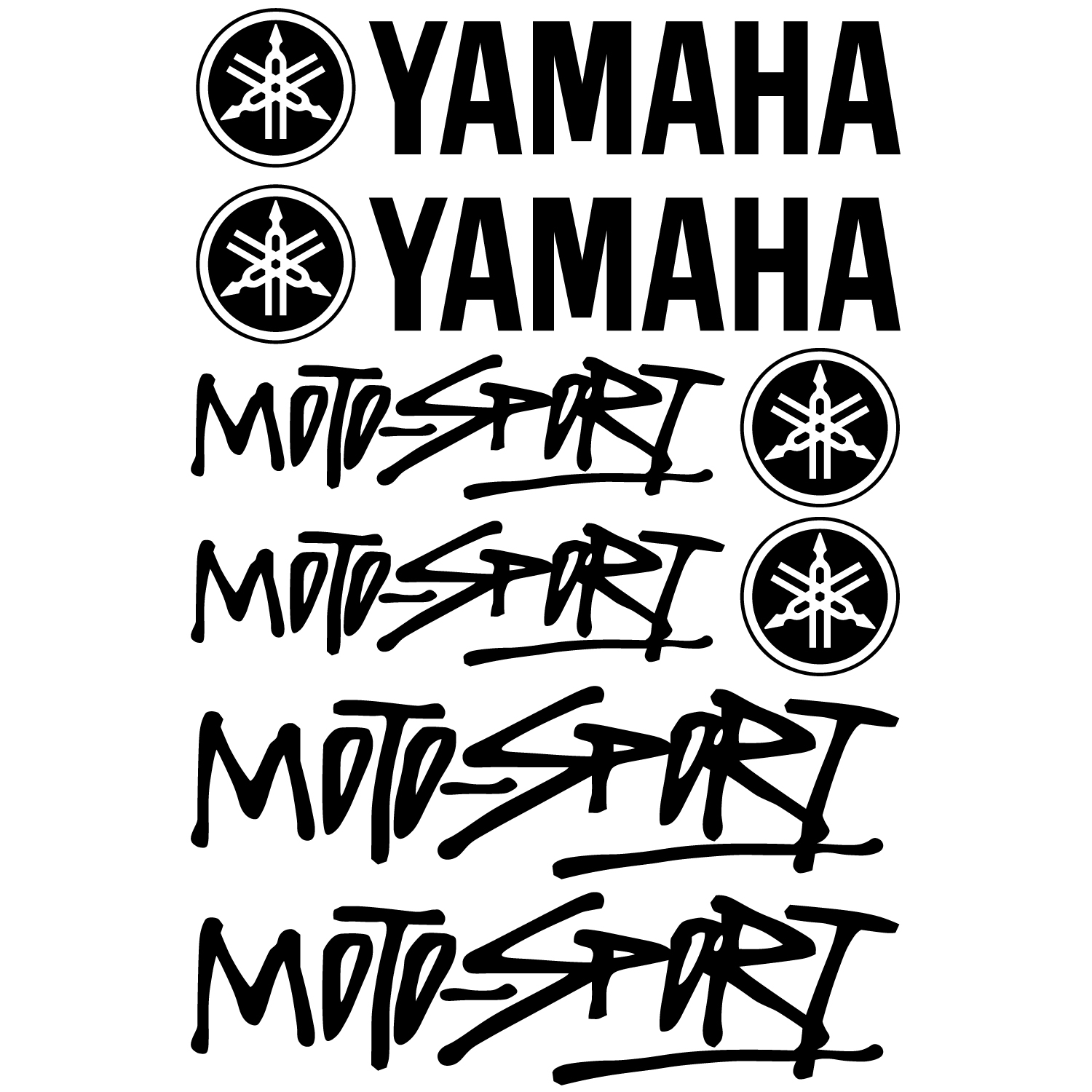 Yamaha Stickers Decals